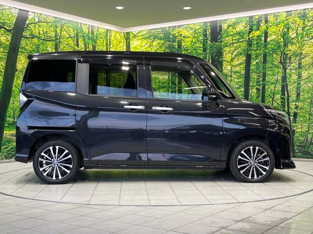 ルーミー カスタムG-T 両側電動ドア 純正ナビ 衝突軽減装置 アダプティブクルーズ 禁煙車 コーナーセンサー スマートキー LEDヘッド ETC2.0 オートハイビーム 車線逸脱警報 誤発進抑制機能 先行車発進告知(66枚目)