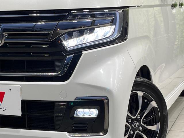 N-BOXカスタム L 両側電動ドア 純正8型ナビ バックカメラ 衝突軽減装置 アダプティブクルーズ 禁煙車 シートヒーター 前後ドラレコ コーナーセンサー レーンキープ スマートキー LEDヘッド ETC オートハイビーム(12枚目)