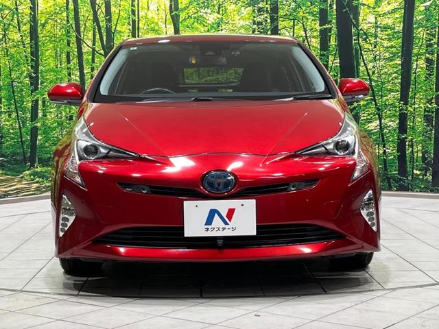 プリウス Aプレミアム ツーリングセレクション 純正9型ナビ バックカメラ AC100V電源 衝突軽減装置 レーダークルーズ 禁煙車 レザーシート シートヒーター パワーシート ドラレコ コーナーセンサー スマートキー LEDヘッド&フォグ(14枚目)