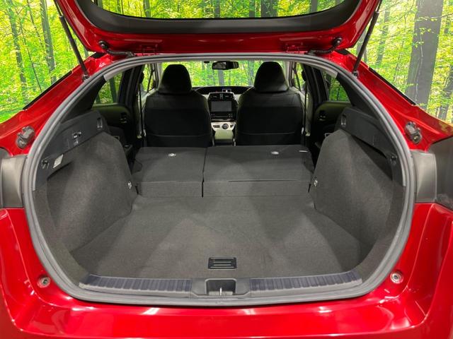 プリウス Aプレミアム ツーリングセレクション 純正9型ナビ バックカメラ AC100V電源 衝突軽減装置 レーダークルーズ 禁煙車 レザーシート シートヒーター パワーシート ドラレコ コーナーセンサー スマートキー LEDヘッド&フォグ(42枚目)