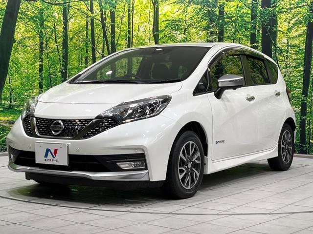 ノート e-パワーオーテック FOUR 4WD 純正ナビ 全周囲カメラ 衝突軽減装置 禁煙車 デジタルインナーミラー エンジンスターター コーナーセンサー スマートキー ドラレコ 純正15インチAW LEDヘッド オートエアコン(66枚目)