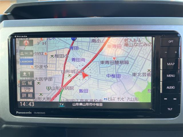 ナビ付き♪旅行やドライブも楽しいひと時！初めての道でも迷うことなくエスコートしてくれます。