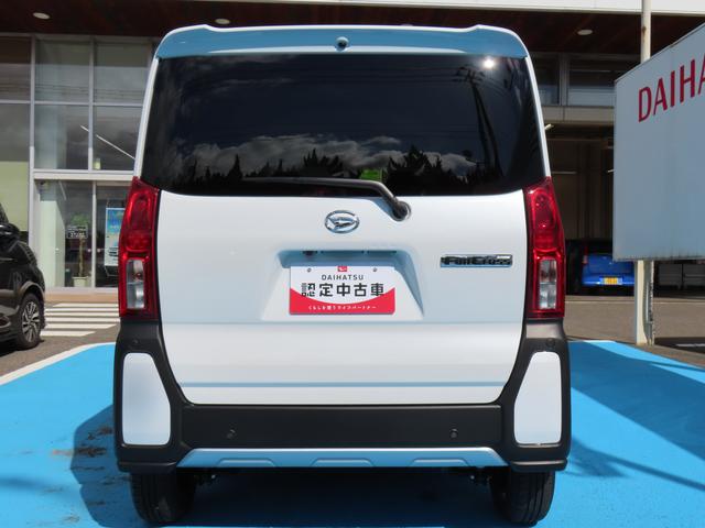 タント ファンクロス　２ＷＤ　ＣＶＴ　６６０ｃｃ　両側電動スライドドア　ディスプレイオーディオ　バックモニター　衝突被害軽減ブレーキ　横滑り防止装置　ＡＢＳ　アイドリングストップ　プッシュボタンスタート（6枚目）