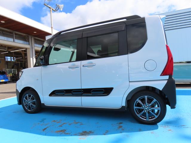 タント ファンクロス　２ＷＤ　ＣＶＴ　６６０ｃｃ　両側電動スライドドア　ディスプレイオーディオ　バックモニター　衝突被害軽減ブレーキ　横滑り防止装置　ＡＢＳ　アイドリングストップ　プッシュボタンスタート（8枚目）