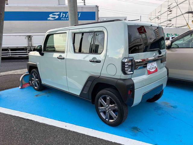 タフト Gターボ ダーククロムベンチャー 4WD 660cc 4WD CVT スカイフィールトップ ディスプレイオーディオ ドラレコ クルーズコントロール 衝突被害軽減ブレーキ 横滑り防止装置 ABS アイドリングストップ プッシュボタンスタート(9枚目)