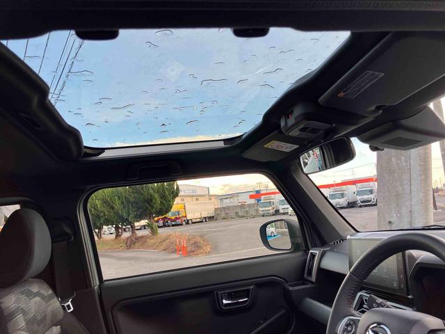 タフト Gターボ ダーククロムベンチャー 4WD 660cc 4WD CVT スカイフィールトップ ディスプレイオーディオ ドラレコ クルーズコントロール 衝突被害軽減ブレーキ 横滑り防止装置 ABS アイドリングストップ プッシュボタンスタート(13枚目)