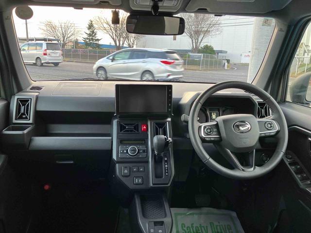 タフト Gターボ ダーククロムベンチャー 4WD 660cc 4WD CVT スカイフィールトップ ディスプレイオーディオ ドラレコ クルーズコントロール 衝突被害軽減ブレーキ 横滑り防止装置 ABS アイドリングストップ プッシュボタンスタート(17枚目)