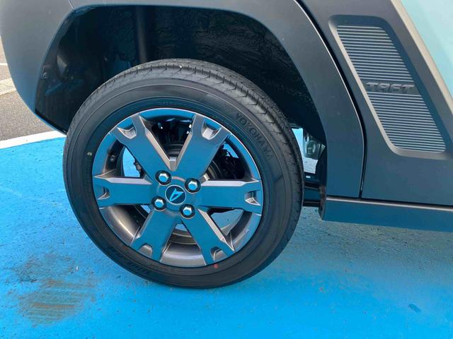 タフト Gターボ ダーククロムベンチャー 4WD 660cc 4WD CVT スカイフィールトップ ディスプレイオーディオ ドラレコ クルーズコントロール 衝突被害軽減ブレーキ 横滑り防止装置 ABS アイドリングストップ プッシュボタンスタート(21枚目)