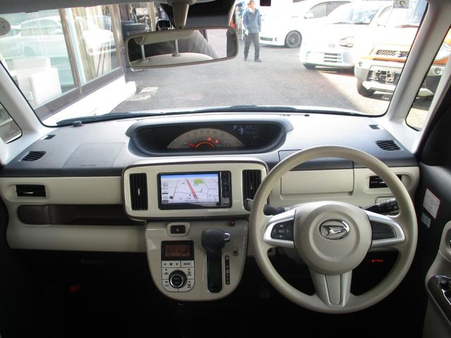 ムーヴキャンバス Ｘメイクアップリミテッド　ＳＡＩＩＩ　ドライブレコーダー　ＥＴＣ　全周囲カメラ　両側電動スライドドア　ナビ　ＴＶ　衝突被害軽減システム　オートマチックハイビーム　スマートキー　アイドリングストップ　電動格納ミラー　ベンチシート　ＣＶＴ（2枚目）