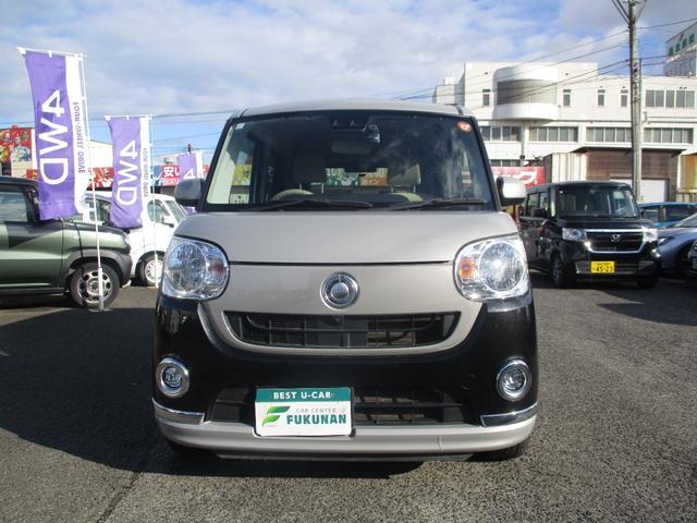 ムーヴキャンバス Ｘメイクアップリミテッド　ＳＡＩＩＩ　ドライブレコーダー　ＥＴＣ　全周囲カメラ　両側電動スライドドア　ナビ　ＴＶ　衝突被害軽減システム　オートマチックハイビーム　スマートキー　アイドリングストップ　電動格納ミラー　ベンチシート　ＣＶＴ（12枚目）