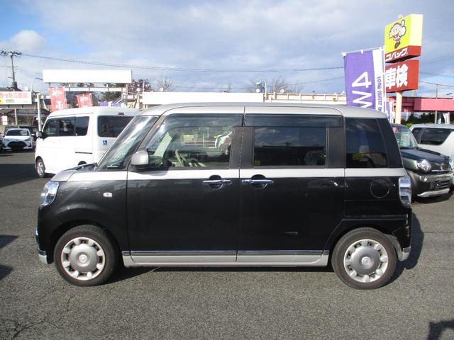 ムーヴキャンバス Ｘメイクアップリミテッド　ＳＡＩＩＩ　ドライブレコーダー　ＥＴＣ　全周囲カメラ　両側電動スライドドア　ナビ　ＴＶ　衝突被害軽減システム　オートマチックハイビーム　スマートキー　アイドリングストップ　電動格納ミラー　ベンチシート　ＣＶＴ（24枚目）