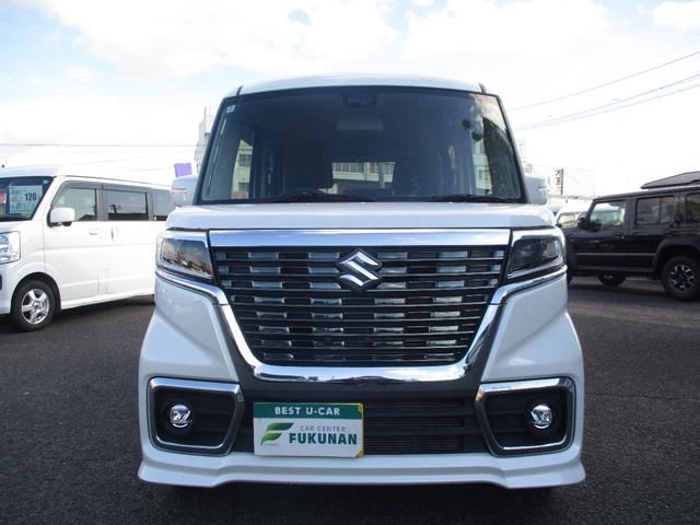 スペーシアカスタム ハイブリッドＧＳ　全周囲カメラ　両側スライド・片側電動　ナビ　ＴＶ　クリアランスソナー　レーンアシスト　衝突被害軽減システム　ＬＥＤヘッドランプ　スマートキー　アイドリングストップ　電動格納ミラー　シートヒーター（12枚目）