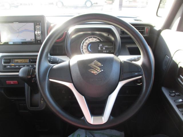 スペーシア ハイブリッドG 両側スライドドア ナビ TV クリアランスソナー レーンアシスト 衝突被害軽減システム スマートキー アイドリングストップ 電動格納ミラー ベンチシート CVT 盗難防止システム ABS ESC CD(3枚目)