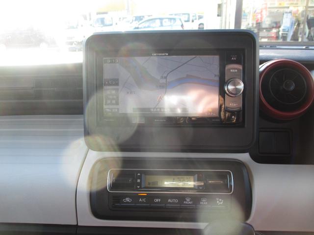 スペーシア ハイブリッドG 両側スライドドア ナビ TV クリアランスソナー レーンアシスト 衝突被害軽減システム スマートキー アイドリングストップ 電動格納ミラー ベンチシート CVT 盗難防止システム ABS ESC CD(5枚目)