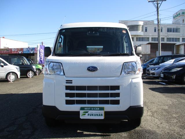 サンバーバン トランスポーター 4WD MT 衝突被害軽減システム クリアランスソナー 両側スライドドア キーレスエントリー アイドリングストップ ESC エアコン パワーステアリング パワーウィンドウ 運転席エアバッグ(12枚目)