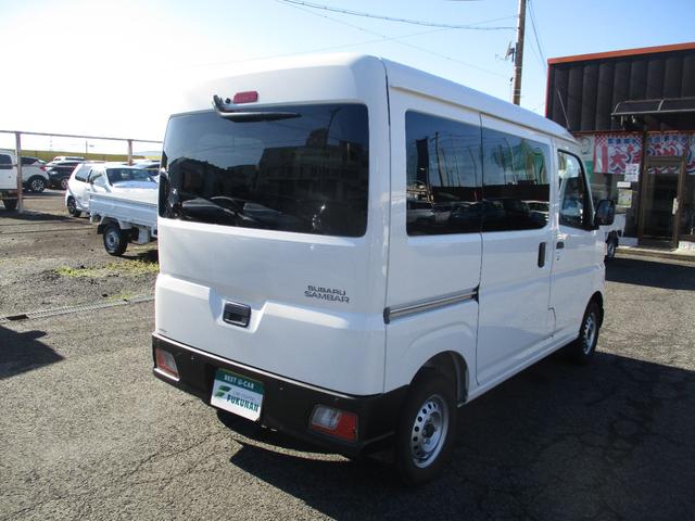 サンバーバン トランスポーター 4WD MT 衝突被害軽減システム クリアランスソナー 両側スライドドア キーレスエントリー アイドリングストップ ESC エアコン パワーステアリング パワーウィンドウ 運転席エアバッグ(16枚目)