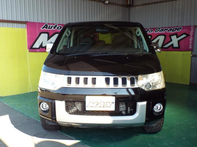 デリカＤ：５ Ｄ　パワーパッケージ　切替式４ＷＤ　ナビ　テレビ　バックカメラ　ＥＴＣ　両側パワースライドドア　クルーズコントロール　シートヒーター　ＨＩＤライト　オートライト　ＭＫＷＡアルミホイール　グッドリッチＴ／Ａタイヤ　寒冷地仕様（2枚目）