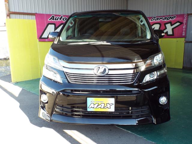 ヴェルファイア ２．４Ｚ　後期型　ナビ　テレビ　バックカメラ　ＥＴＣ　フリップダウン　クルーズコントロール　両側パワースライドドア　ＨＩＤライト　オートライト　フォグランプ　スマートキー　プッシュスタート　純正アルミホイール（2枚目）