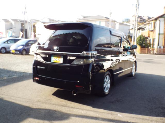 ヴェルファイア 2.4Z 後期型 4WD ナビ テレビ バックカメラ ETC フリップダウン エンジンスターター パワースライドドア HID オートライト フォグランプ スマートキー プッシュスタート 純正アルミホイール(8枚目)