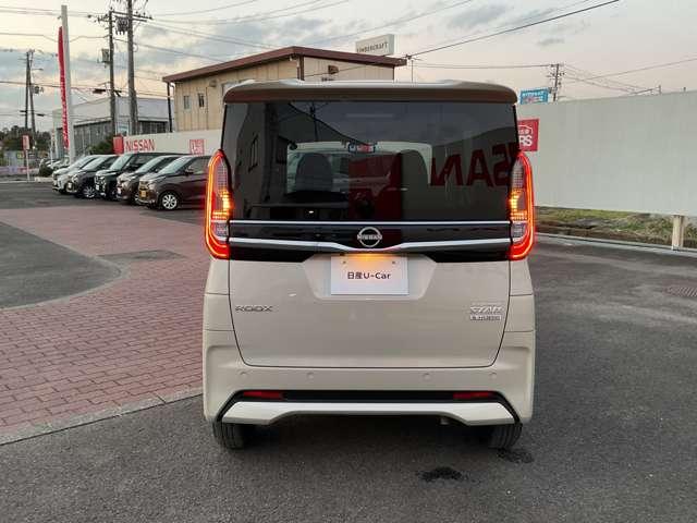 ルークス ハイウェイスター X プロパイロットエディション 試乗車UP 衝突軽減 ワイドナビ 360°モニタ 障害物センサー 車線逸脱警報 シートヒーター ドラレコ ETC フルセグTV 両側電動スライドドア LEDライト アルミ インテリキー スマートミラー(5枚目)