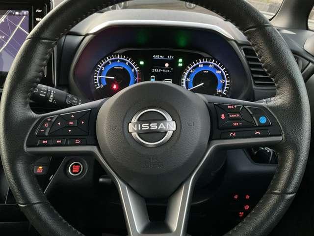 ルークス ハイウェイスター X プロパイロットエディション 試乗車UP 衝突軽減 ワイドナビ 360°モニタ 障害物センサー 車線逸脱警報 シートヒーター ドラレコ ETC フルセグTV 両側電動スライドドア LEDライト アルミ インテリキー スマートミラー(6枚目)