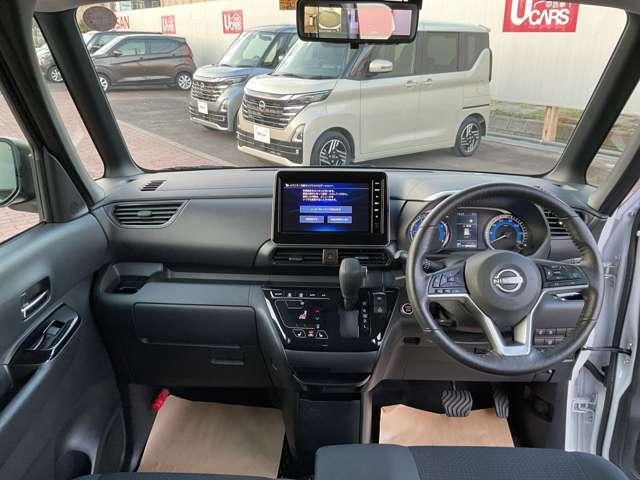 ルークス ハイウェイスター X プロパイロットエディション 試乗車UP 衝突軽減 ワイドナビ 360°モニタ 障害物センサー 車線逸脱警報 シートヒーター ドラレコ ETC フルセグTV 両側電動スライドドア LEDライト アルミ インテリキー スマートミラー(4枚目)