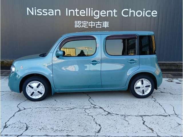 キューブ 1.5X インディゴ +プラズマ タイヤ新品 WSRS スマキー フルオートエアコン パワーステアリング パワーウィンドウ ABS キーレスキー ワンセグTV メモリーナビ 運転席エアバッグ ワンオーナー TVナビ(6枚目)