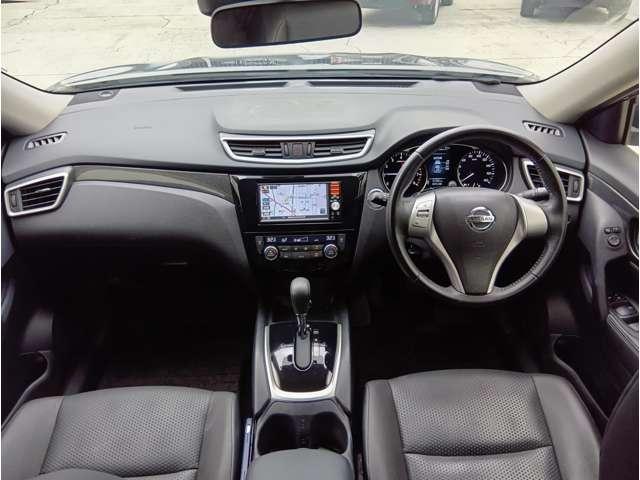 エクストレイル ２．０　２０Ｘ　エマージェンシーブレーキパッケージ　２列車　４ＷＤ　純正メモリーナビ　ＬＥＤヘッドライト　スマキ－　アイドリングＳＴＯＰ　セキュリティ　ＡＷＤ　アルミ　ナビ＆ＴＶ　メモリーナビゲーション　ＬＥＤヘッドランプ　エアコン　ワンセグ　パワーステアリング　キーレス　ＥＴＣ車載器　パワーウインドウ（4枚目）