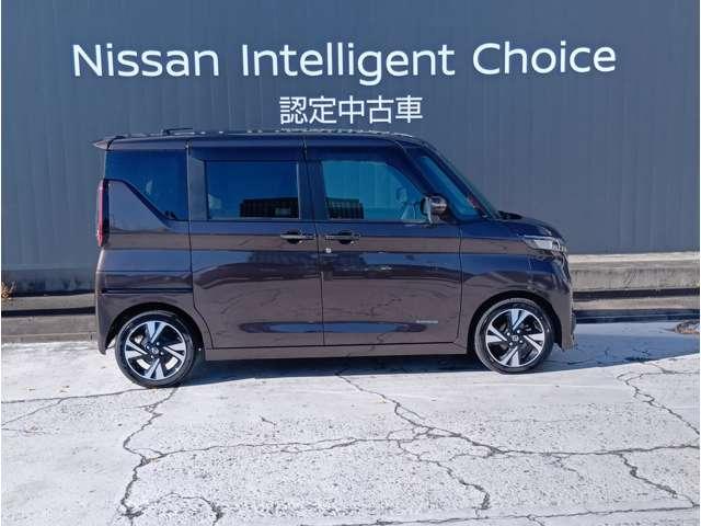 ルークス 660 ハイウェイスターGターボ プロパイロットエディション 純正メモリーナビMM319D-L・フルセグTV・アラウンドビューモニター・プロパイロット・純正フロントドラレコ・両側オートスライド・ETC・LEDヘッドライト・アイドリングストップ・ハイビームアシスト(6枚目)