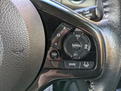 速度を一定に保ってくれるのはもちろんですが、前の車との距離まで一定に保ってくれるのがレーダークルコンです！前の車と同じスピードで勝手に走行してれるのでとっても楽チンなんですよ♪ 6