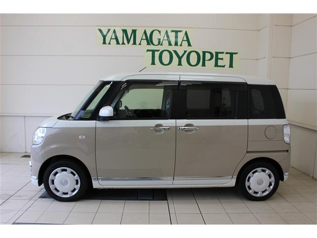 ムーヴキャンバス Xブラックアクセントリミテッド SAIII 4WD フルセグ メモリーナビ DVD再生 バックカメラ 衝突被害軽減システム ドラレコ 両側電動スライド ワンオーナー アイドリングストップ(2枚目)