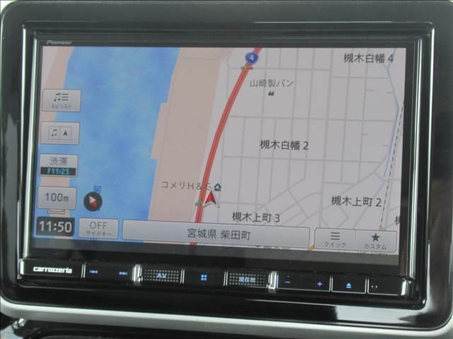 スペーシアカスタム ハイブリッドＸＳ　禁煙車　８型ナビ　フルセグ　Ｂｌｕｅｔｏｏｔｈ　全方位モニター　両側電動スライドドア　前後ドライブレコーダー　ＥＴＣ　ハーフレザーシート　シートヒーター　セーフティサポート　ＬＥＤヘッドランプ（9枚目）