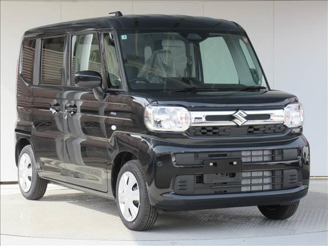 スペーシア ハイブリッドG 届出済未使用車 セーフティサポート デュアルカメラブレーキサポート 横滑り防止 アイドリングストップ ヘッドライトレベライザー プッシュスタート コーナーセンサー 車線逸脱 標識認識(22枚目)