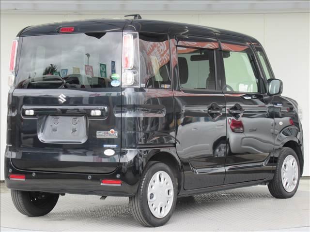 スペーシア ハイブリッドX 禁煙車 スズキセーフティサポート コーナーセンサー 両側電動スライドドア シートヒーター 車線逸脱警報 横滑り防止装置 アイドリングストップ オートエアコン ロールサンシェード(24枚目)