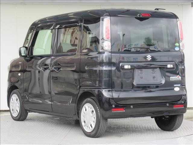 スペーシア ハイブリッドX 禁煙車 スズキセーフティサポート コーナーセンサー 両側電動スライドドア シートヒーター 車線逸脱警報 横滑り防止装置 アイドリングストップ オートエアコン ロールサンシェード(25枚目)