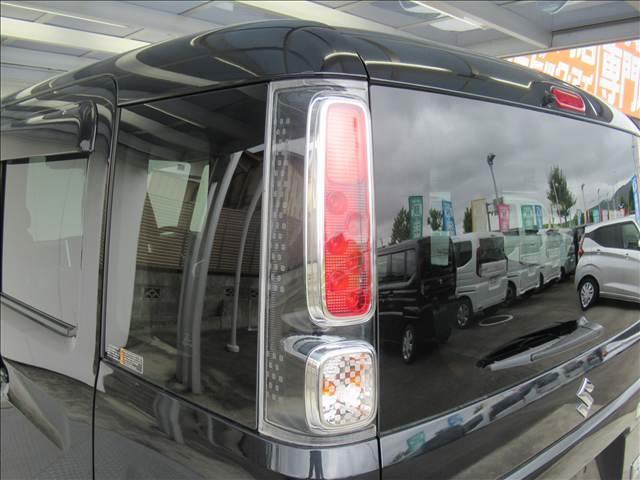 スペーシア ハイブリッドX 禁煙車 スズキセーフティサポート コーナーセンサー 両側電動スライドドア シートヒーター 車線逸脱警報 横滑り防止装置 アイドリングストップ オートエアコン ロールサンシェード(30枚目)