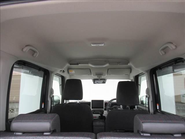 スペーシア ハイブリッドX 禁煙車 スズキセーフティサポート コーナーセンサー 両側電動スライドドア シートヒーター 車線逸脱警報 横滑り防止装置 アイドリングストップ オートエアコン ロールサンシェード(32枚目)