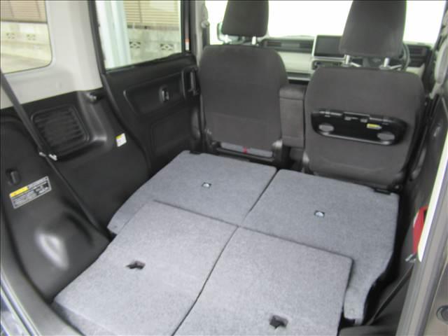 スペーシア ハイブリッドX 禁煙車 スズキセーフティサポート コーナーセンサー 両側電動スライドドア シートヒーター 車線逸脱警報 横滑り防止装置 アイドリングストップ オートエアコン ロールサンシェード(36枚目)