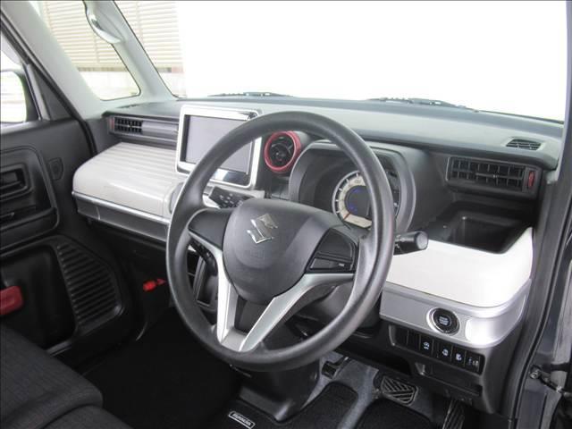 スペーシア ハイブリッドX 禁煙車 スズキセーフティサポート コーナーセンサー 両側電動スライドドア シートヒーター 車線逸脱警報 横滑り防止装置 アイドリングストップ オートエアコン ロールサンシェード(42枚目)