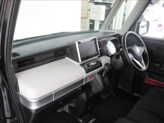 スペーシア ハイブリッドX 禁煙車 スズキセーフティサポート コーナーセンサー 両側電動スライドドア シートヒーター 車線逸脱警報 横滑り防止装置 アイドリングストップ オートエアコン ロールサンシェード(48枚目)