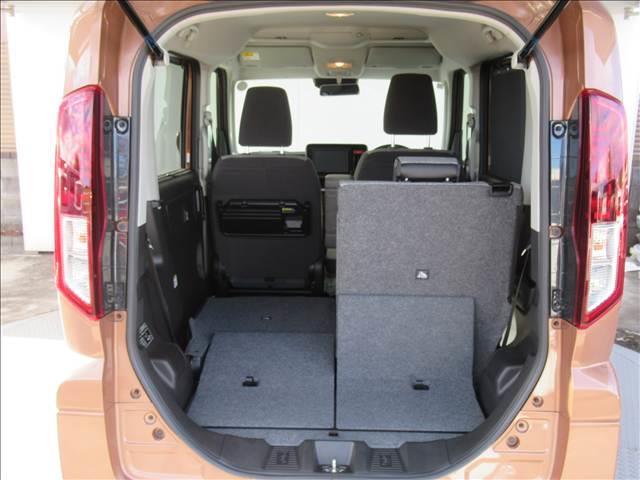 スペーシア ハイブリッドX 禁煙車 4WD 両側電動スライドドア 横滑り防止 シートヒーター ヘッドライトレベライザー セーフティサポート 後席オットマン アイドリングストップ コーナーセンサー 衝突軽減装置 LEDヘッド(43枚目)