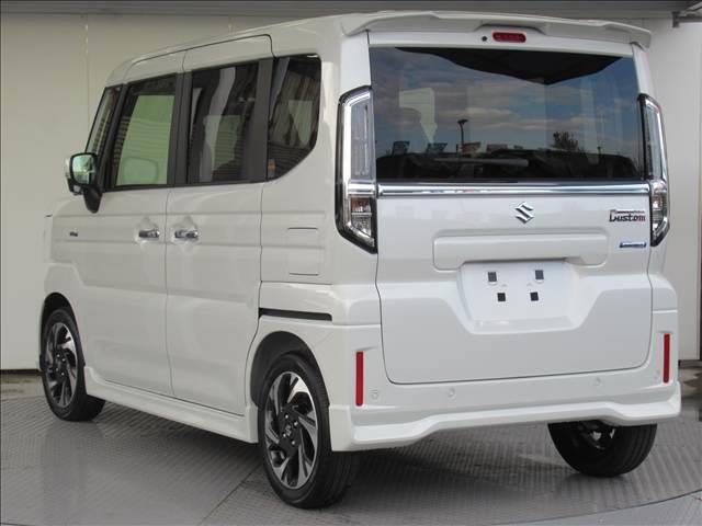 スペーシアカスタム ハイブリッドＸＳ　届出済未使用車　スズキセーフティサポート　両側電動スライドドア　アダプティブクルーズコントロール　シートヒーター　ステアリングスイッチ　アイドリングストップ　踏み間違い防止装置　ＬＥＤヘッドランプ（26枚目）