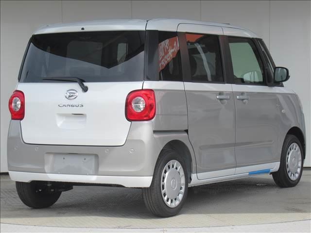 ムーヴキャンバス ストライプス　Ｘ　届出済未使用車　両側電動スライドドア　セーフティサポート　横滑り防止　アイドリングストップ　衝突軽減　コーナーセンサー（25枚目）