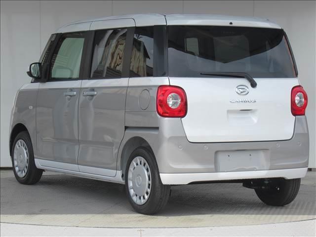 ムーヴキャンバス ストライプス　Ｘ　届出済未使用車　両側電動スライドドア　セーフティサポート　横滑り防止　アイドリングストップ　衝突軽減　コーナーセンサー（26枚目）