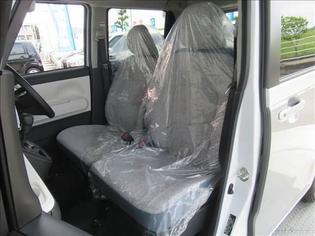 ムーヴキャンバス ストライプス　Ｘ　届出済未使用車　両側電動スライドドア　セーフティサポート　横滑り防止　アイドリングストップ　衝突軽減　コーナーセンサー（47枚目）