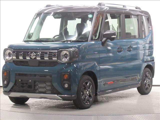 スペーシアギア ハイブリッドＸＺ　届出済未使用車　純正９インチナビ　全方位モニター　両側電動スライドドア　シートヒーター　ステアリングヒーター　アダプティブクルーズコントロール　Ｂｌｕｅｔｏｏｔｈ　フルセグ　ステアリングスイッチ（22枚目）