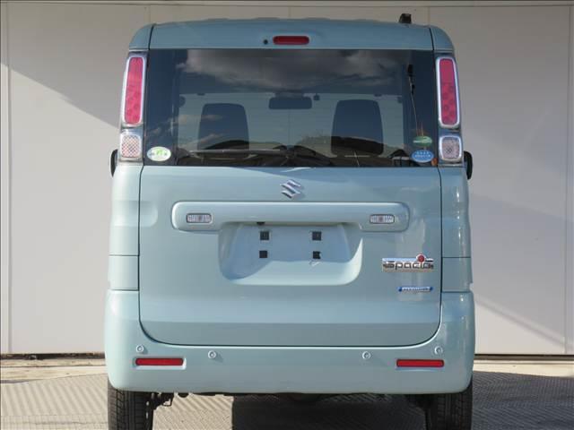 スペーシア ハイブリッドＸ　禁煙車　４ＷＤ　スズキセーフティサポート　両側電動スライドドア　コーナーセンサー　車線逸脱防止装置　横滑り防止装置　シートヒーター　ＥＴＣ　アイドリングストップ　プッシュスタート　バックカメラ（18枚目）