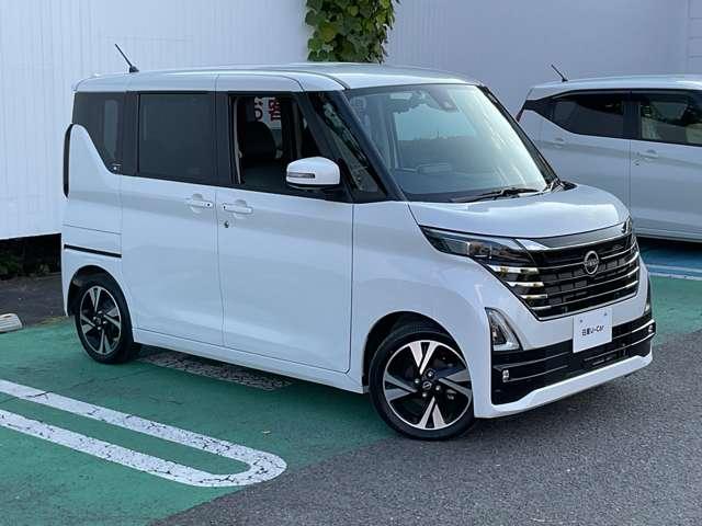 ルークス ハイウェイスター Gターボプロパイロットエディション 試乗車UP 衝突軽減 ワイドナビ 360°モニタ 障害物センサー 車線逸脱警報 シートヒーター ドラレコ ETC フルセグTV 両側電動スライドドア LEDライト アルミ インテリキー スマートミラー(5枚目)