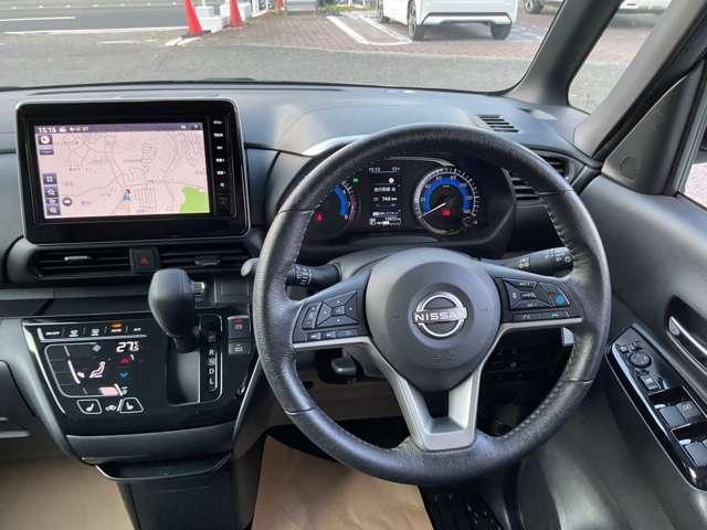 ルークス ハイウェイスター X プロパイロットエディション 試乗車UP 衝突軽減 ワイドナビ 360°モニタ 障害物センサー 車線逸脱警報 シートヒーター ドラレコ ETC フルセグTV 両側電動スライドドア LEDライト アルミ インテリキー スマートミラー(4枚目)