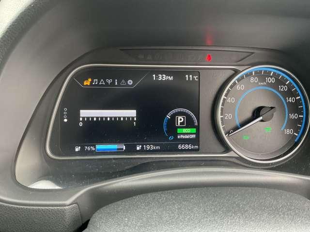 見やすいメーターまわりがドライブをサポート致します。